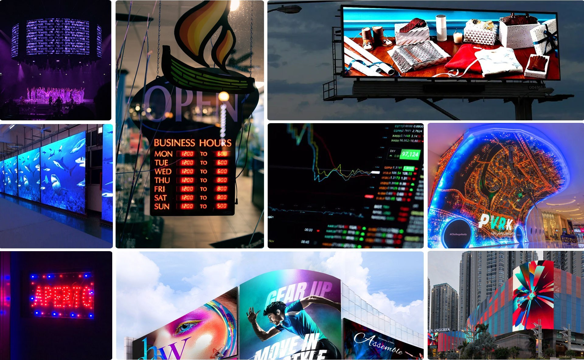 led screen uae